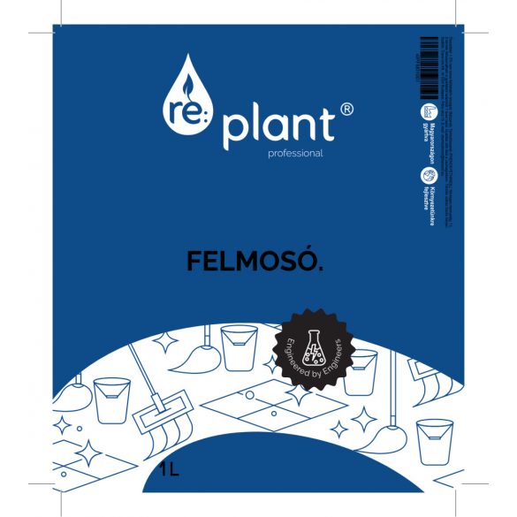 RE:PLANT címke Felmosó| 1L palackhoz 